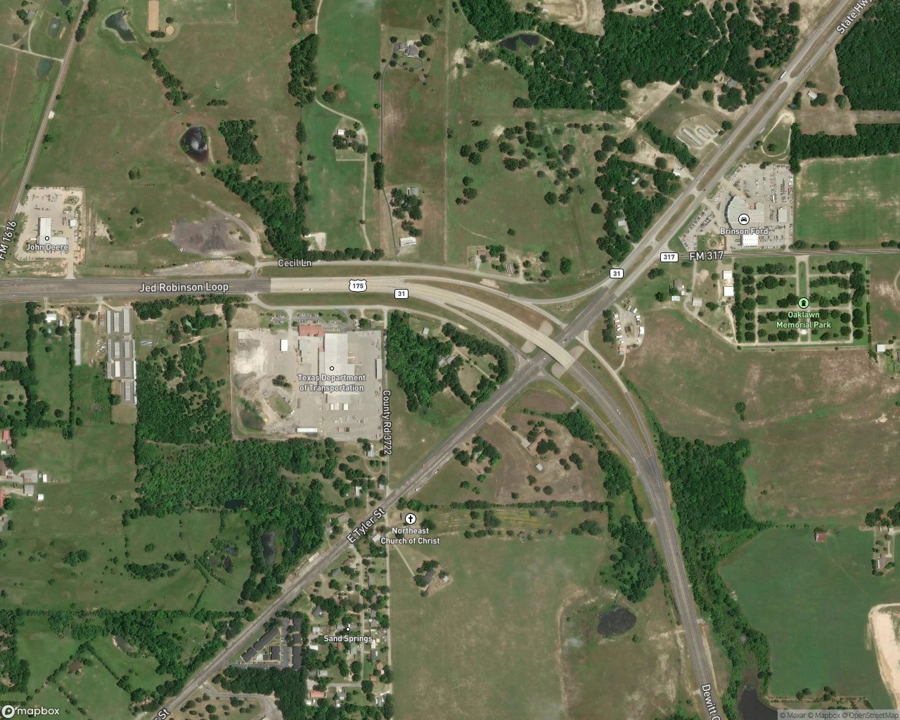 2315 State Hwy 31 East — Hard-Corner Commercial Site — Athens, TX